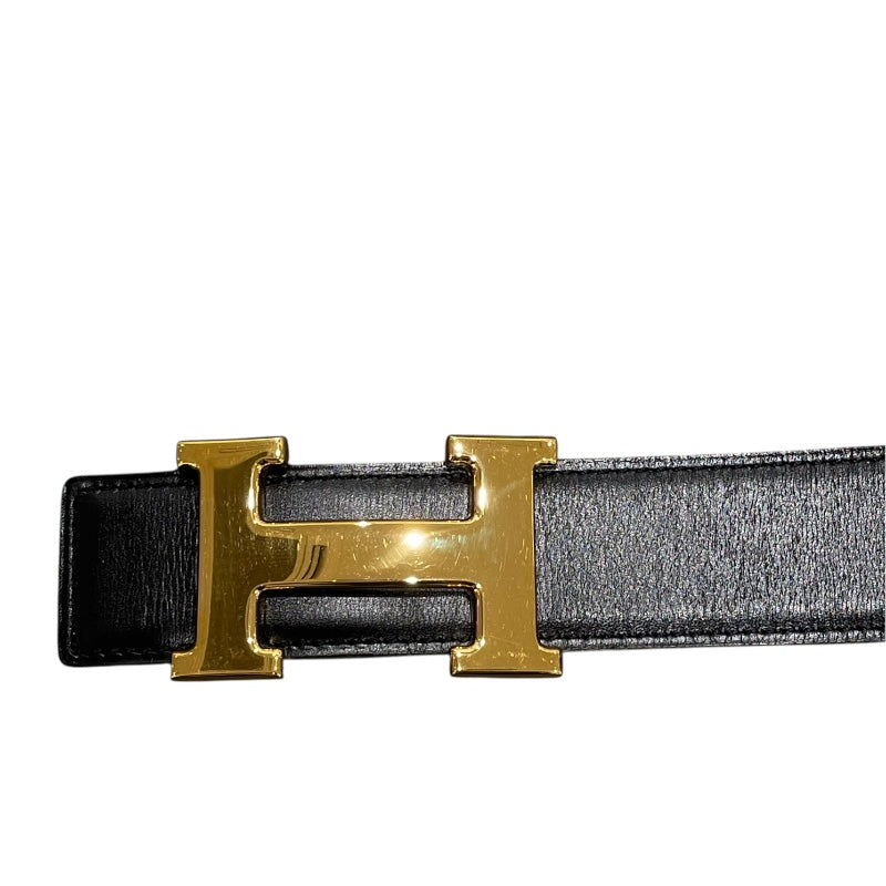 エルメス HERMES コンスタンスベルト 60 〇Y刻 ブラック GD金具 ボックス・クシュベル レディース ベルト