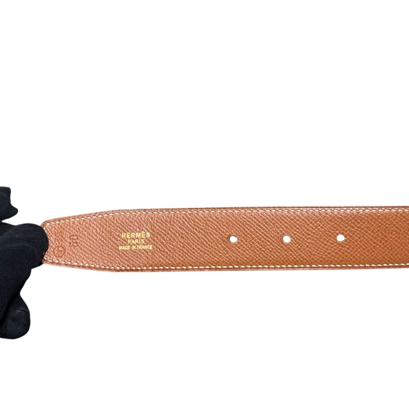 エルメス HERMES コンスタンスベルト 60 〇Y刻 ブラック GD金具 ボックス・クシュベル レディース ベルト