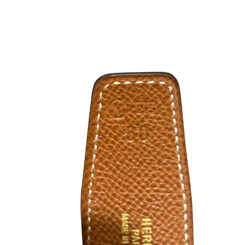 エルメス HERMES コンスタンスベルト 60 〇Y刻 ブラック GD金具 ボックス・クシュベル レディース ベルト