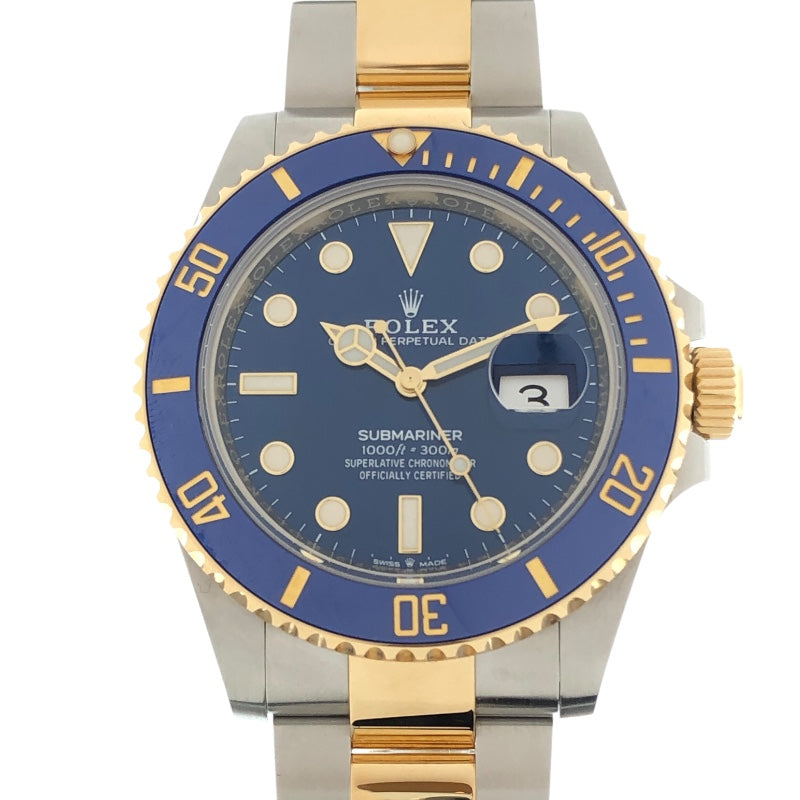 ロレックス ROLEX サブマリーナ 126613LB SS/K18 メンズ 腕時計