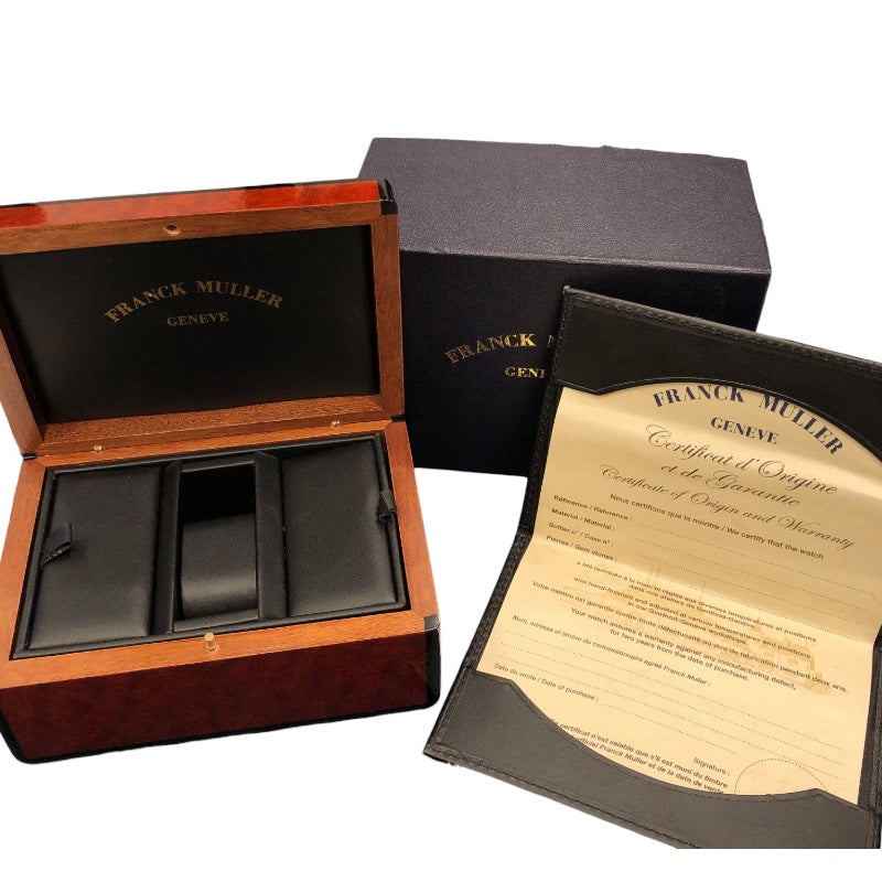 フランク・ミュラー FRANCK MULLER トノーカーベックス 1752QZ REL V-R K18PG レディース 腕時計