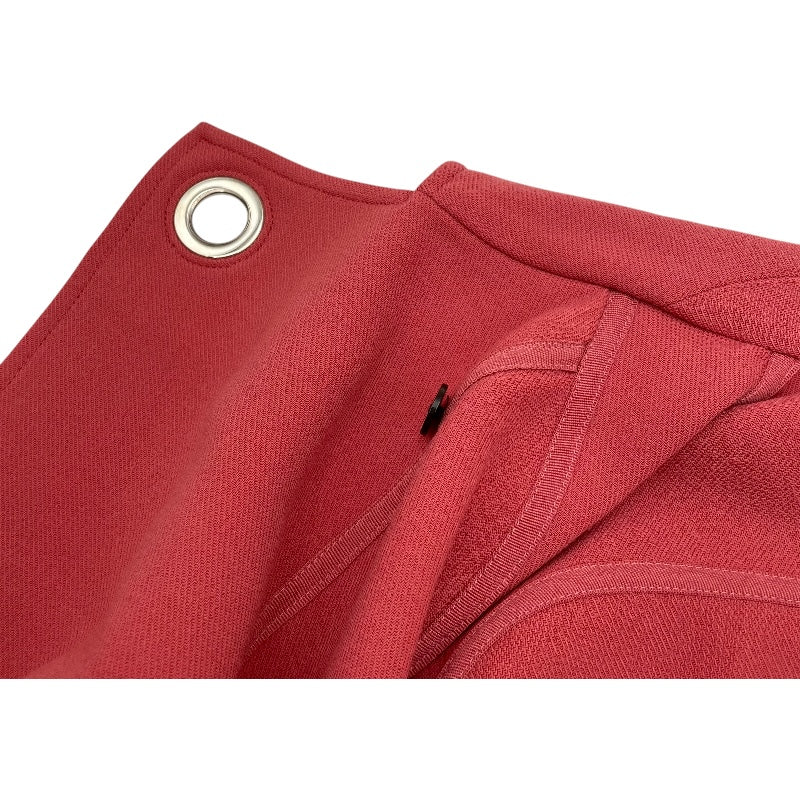 エルメス HERMES ベルト付ガウンウールコート ピンク ウール レディース トレンチコート