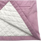 エルメス HERMES セリエボタンロングコート 2E0152D1 ピンク コットン レディース ステンカラーコート