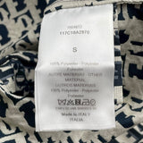 クリスチャン・ディオール Christian Dior オブリーク総柄アノラックジャケット アイボリー ポリステル メンズ パーカー