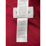 サルヴァトーレ・フェラガモ Salvatore Ferragamo ベルト付ケープコート レッド コットン レディース ポンチョ