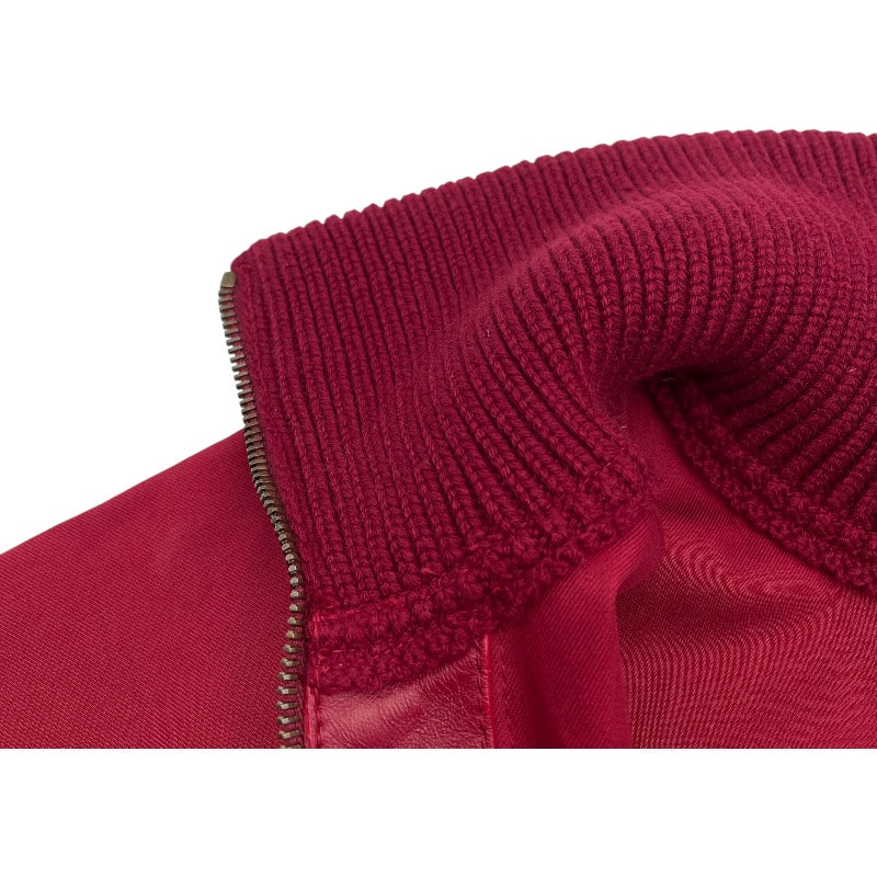 サルヴァトーレ・フェラガモ Salvatore Ferragamo ベルト付ケープコート レッド コットン レディース ポンチョ