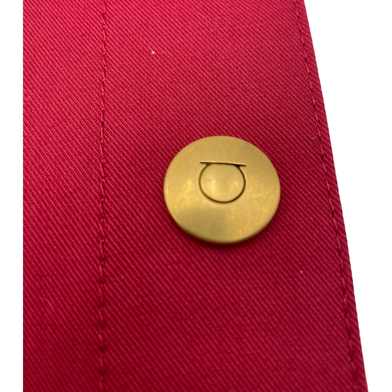 サルヴァトーレ・フェラガモ Salvatore Ferragamo ベルト付ケープコート レッド コットン レディース ポンチョ