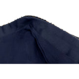 シャネル CHANEL ノーカラーツイードジャケット P61802 ネイビー ツイード レディース ノーカラージャケット