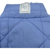 クリスチャン・ディオール Christian Dior カナージュテクニカルキャンバスダウンジャケット 313C418A5704 ブルー ナイロン メンズ ダウンジャケット