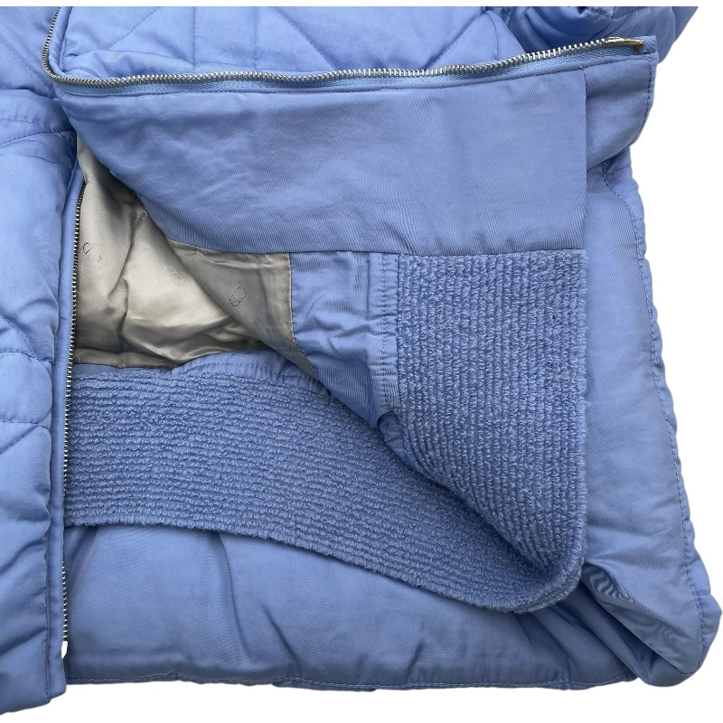 クリスチャン・ディオール Christian Dior カナージュテクニカルキャンバスダウンジャケット 313C418A5704 ブルー ナイロン メンズ ダウンジャケット