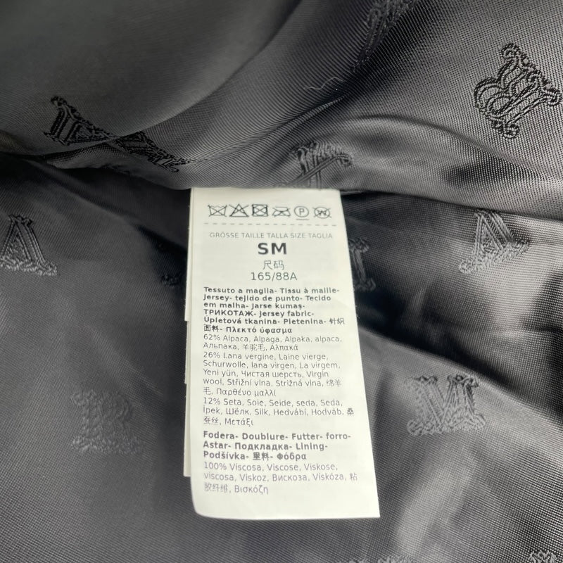 マックスマーラ Max Mara テディベアケープ 23473613336 ブラック アルパカ レディース その他アウター