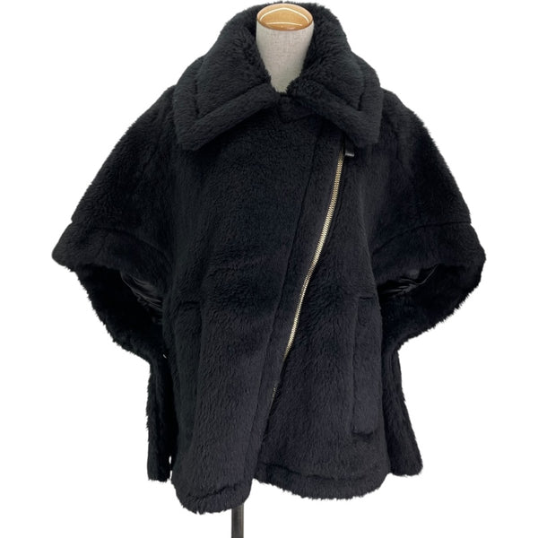 マックスマーラ Max Mara テディベアケープ 23473613336 ブラック アルパカ レディース その他アウター