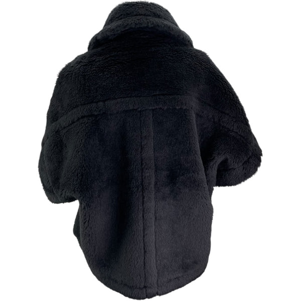マックスマーラ Max Mara テディベアケープ 23473613336 ブラック アルパカ レディース その他アウター
