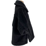 マックスマーラ Max Mara テディベアケープ 23473613336 ブラック アルパカ レディース その他アウター