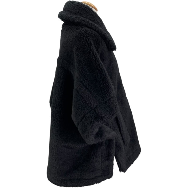 マックスマーラ Max Mara テディベアケープ 23473613336 ブラック アルパカ レディース その他アウター