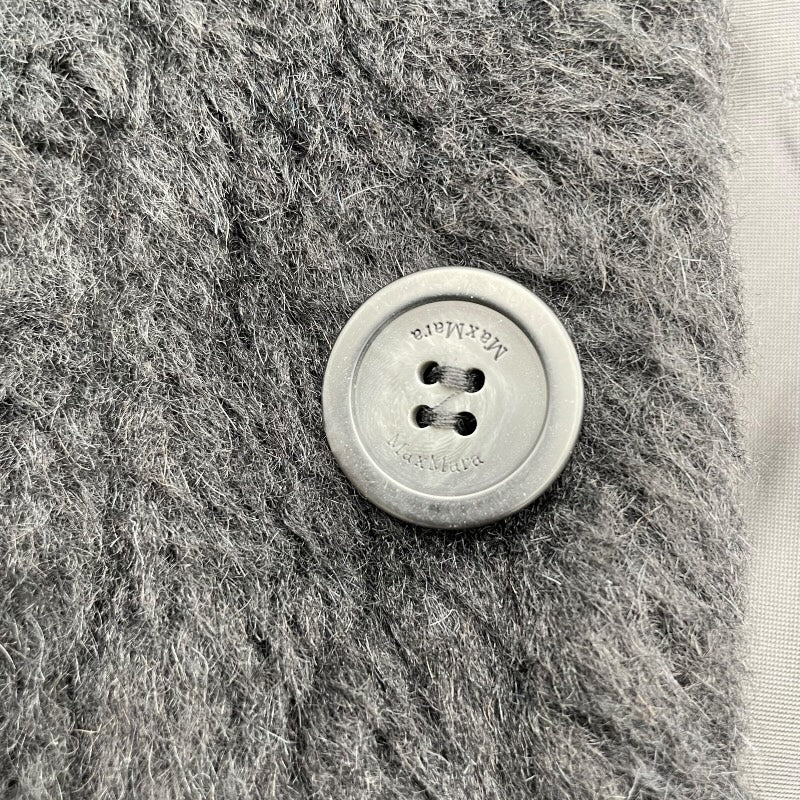 マックスマーラ Max Mara テディベアケープ 23473613336 ブラック アルパカ レディース その他アウター