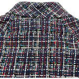 シャネル CHANEL ツイードコート P55972 ネイビー コットン レディース その他アウター