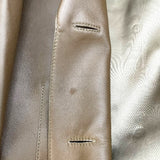 エルメス HERMES レザーロングコート 2H1121D4 ブラウン 羊革 レディース ステンカラーコート