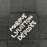 ルイ・ヴィトン LOUIS VUITTON ウールダミエ プルオーバー ノワール HON69W エンベリッシュド ウール メンズ セーター