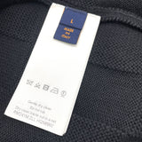 ルイ・ヴィトン LOUIS VUITTON ウールダミエ プルオーバー ノワール HON69W エンベリッシュド ウール メンズ セーター