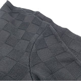 ルイ・ヴィトン LOUIS VUITTON ウールダミエ プルオーバー ノワール HON69W エンベリッシュド ウール メンズ セーター