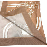 エルメス HERMES 無秩序ツイルレーヌロングカーディガン 4E2831DQ ベージュ シルク レディース カーディガン