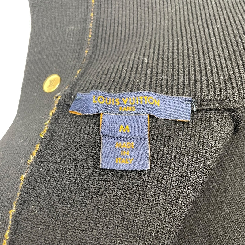 ルイ・ヴィトン LOUIS VUITTON モノグラム総柄タートルネックニットセーター FMKL03 ブラウン ウール レディース セーター