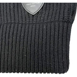 ルイ・ヴィトン LOUIS VUITTON レオパードカラーニットカーディガン FFKC99HWW ブラック ウール レディース カーディガン