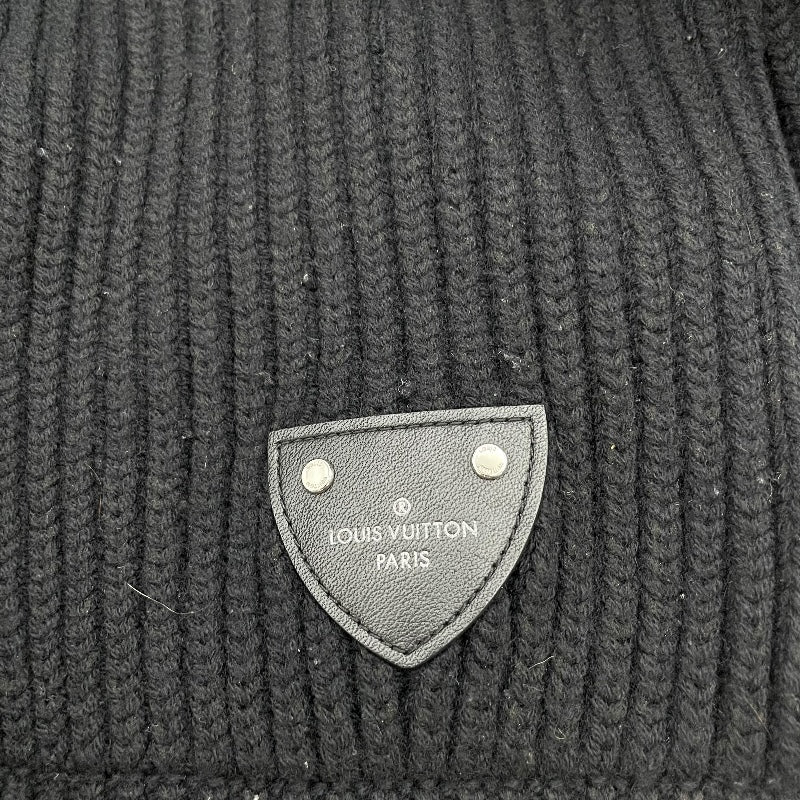 ルイ・ヴィトン LOUIS VUITTON レオパードカラーニットカーディガン FFKC99HWW ブラック ウール レディース カーディガン