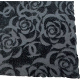 シャネル CHANEL カメリア総柄ラップスカート P59375 ブラック コットン レディース ロングスカート