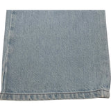 シャネル CHANEL ココマークボタンウォッシュドデニムパンツ P76228 ブルー コットン レディース デニムパンツ