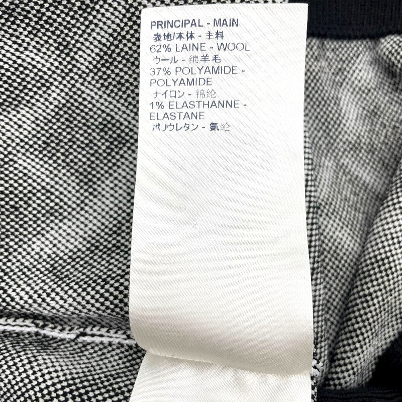 ルイ・ヴィトン LOUIS VUITTON モノグラムジャガードニットスカート FKKZ99 ブラック ウール レディース スカート