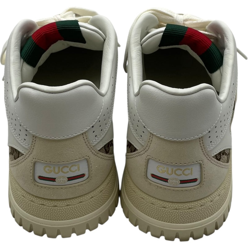 グッチ GUCCI リュエブ GGキャンバススニーカー 787476 ベージュ キャンバス メンズ スニーカー