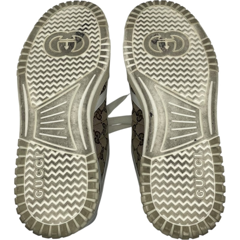 グッチ GUCCI リュエブ GGキャンバススニーカー 787476 ベージュ キャンバス メンズ スニーカー