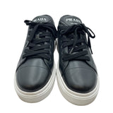 プラダ PRADA トライアングルロゴローカットスニーカー 1E868 ブラック レディース スニーカー