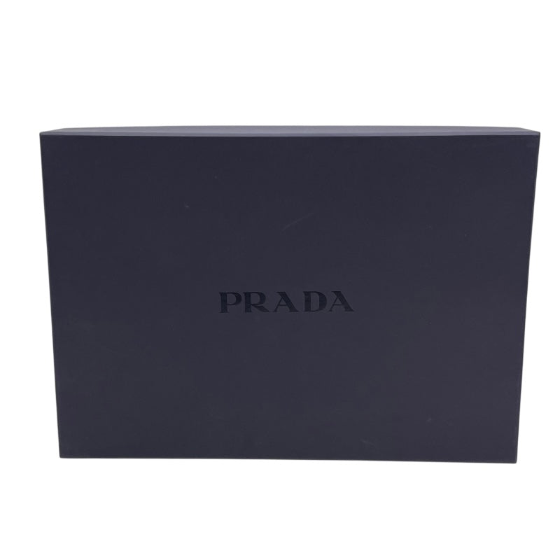 プラダ PRADA トライアングルロゴローカットスニーカー 1E868 ブラック レディース スニーカー