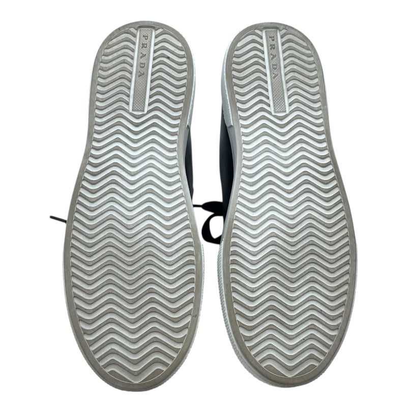 プラダ PRADA トライアングルロゴローカットスニーカー 1E868 ブラック レディース スニーカー