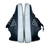 プラダ PRADA トライアングルロゴローカットスニーカー 1E868 ブラック レディース スニーカー