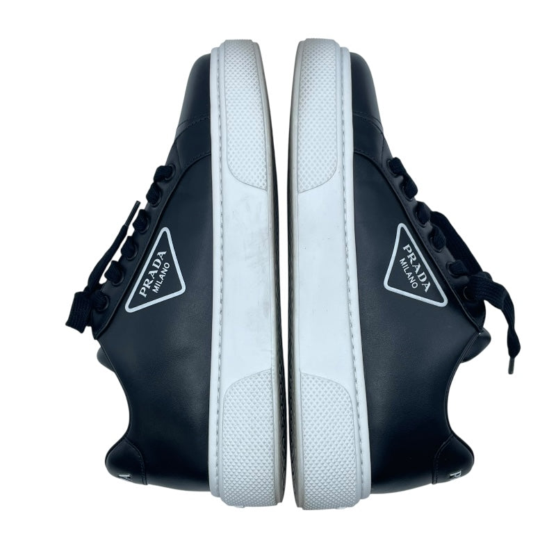 プラダ PRADA トライアングルロゴローカットスニーカー 1E868 ブラック レディース スニーカー
