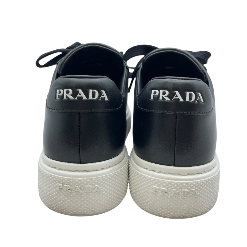 プラダ PRADA トライアングルロゴローカットスニーカー 1E868 ブラック レディース スニーカー