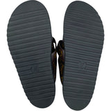 ルイ・ヴィトン LOUIS VUITTON モノグラム総柄ミュールサンダル TC0233 ブラウン レザー レディース サンダル