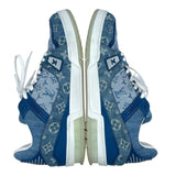 ルイ・ヴィトン LOUIS VUITTON トレーナーライン モノグラムデニムスニーカー MS0221 デニム メンズ スニーカー