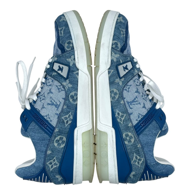 ルイ・ヴィトン LOUIS VUITTON トレーナーライン モノグラムデニムスニーカー MS0221 デニム メンズ スニーカー