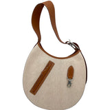 エルメス HERMES アルソン B刻 ゴールド SV金具 トワル・スイフト レディース ショルダーバッグ