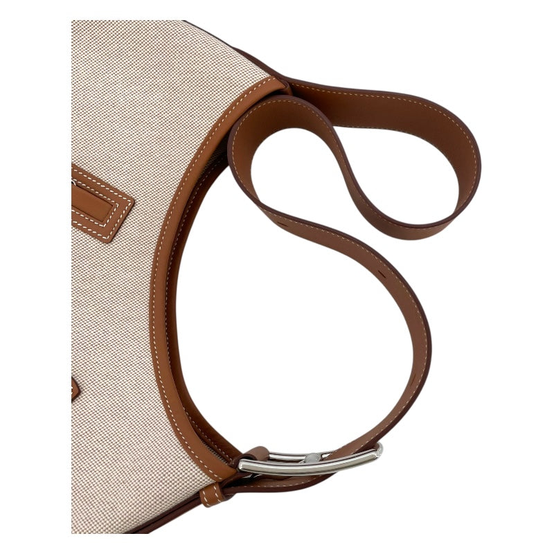 エルメス HERMES アルソン B刻 ゴールド SV金具 トワル・スイフト レディース ショルダーバッグ