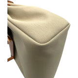 エルメス HERMES エールバッグジップPM B刻 ベージュ GD金具 トワル/ヴァッシュハンター レディース ハンドバッグ