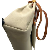 エルメス HERMES エールバッグジップPM B刻 ベージュ GD金具 トワル/ヴァッシュハンター レディース ハンドバッグ