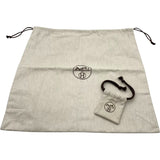 エルメス HERMES エールバッグジップPM B刻 ベージュ GD金具 トワル/ヴァッシュハンター レディース ハンドバッグ