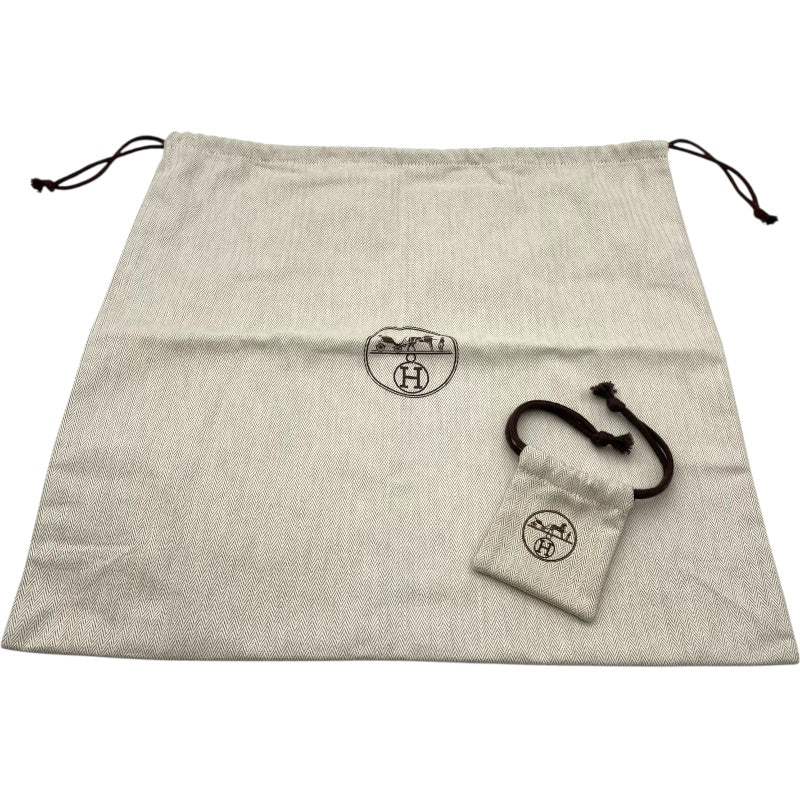 エルメス HERMES エールバッグジップPM B刻 ベージュ GD金具 トワル/ヴァッシュハンター レディース ハンドバッグ