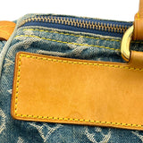 ルイ・ヴィトン LOUIS VUITTON ネオスピーディー M95019 ブルー モノグラムデニム レディース ボストンバッグ